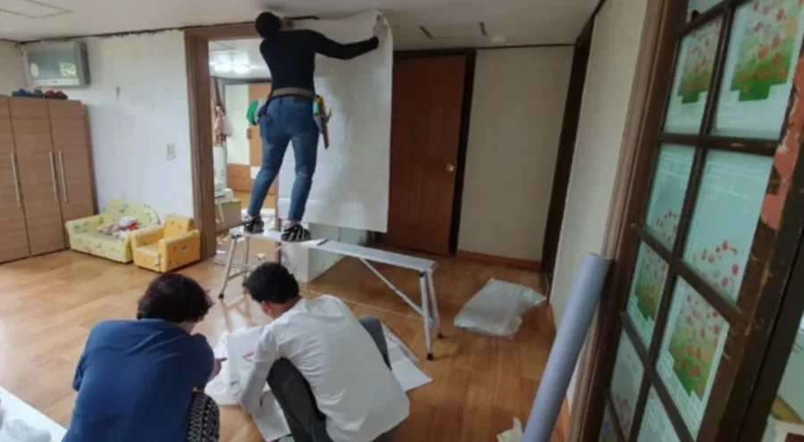 파주 도배현장을 가다.^^ 6 naver ae481aa69b98